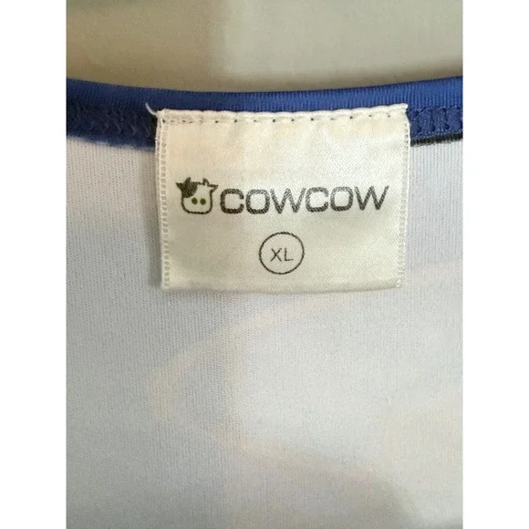 CowCow Womens XL Blue Cats in Teacups Skater Dress Sleeveless Fit Flare Novelty - Picture 4 of 7